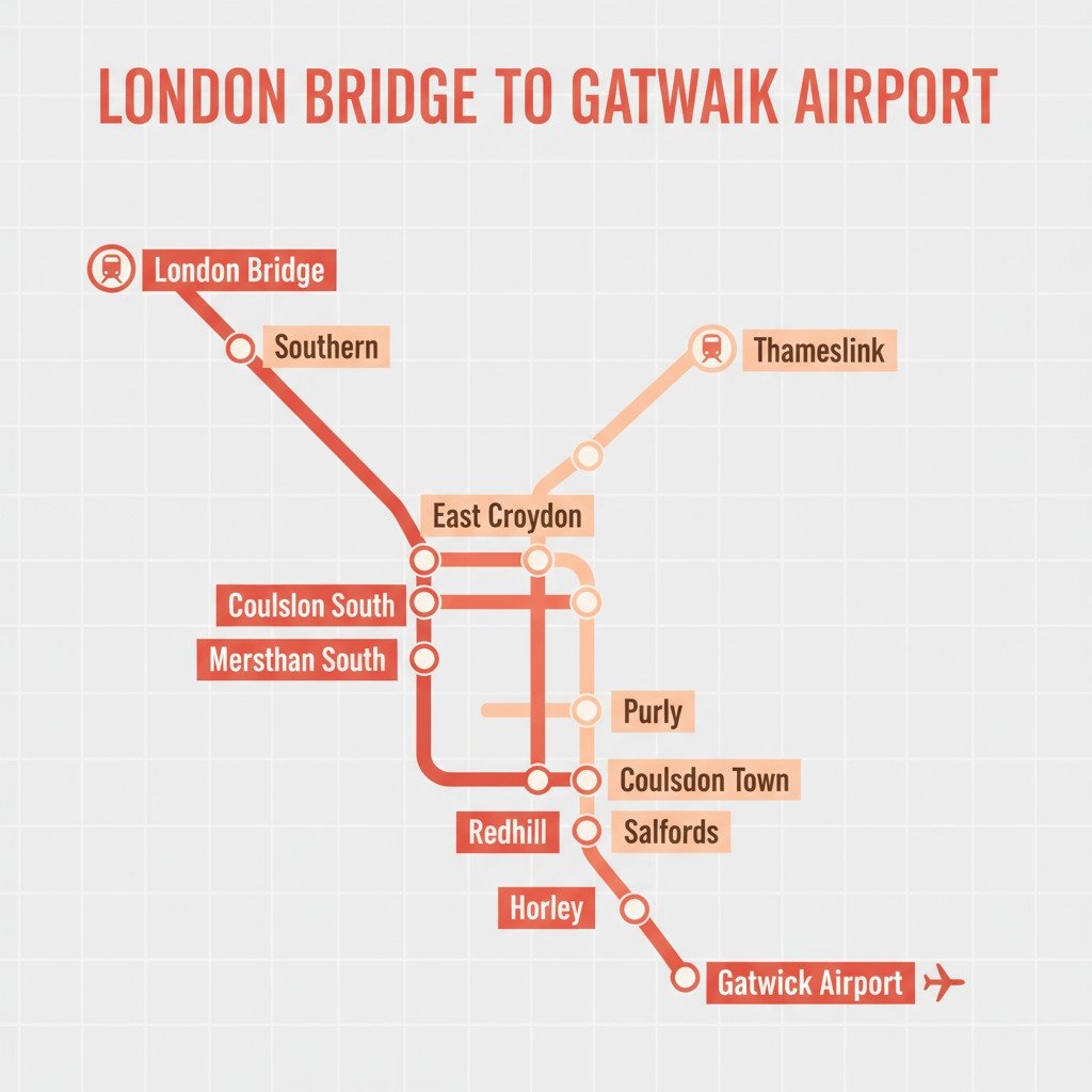London Bridge to Gatwick Airport Train Tickets