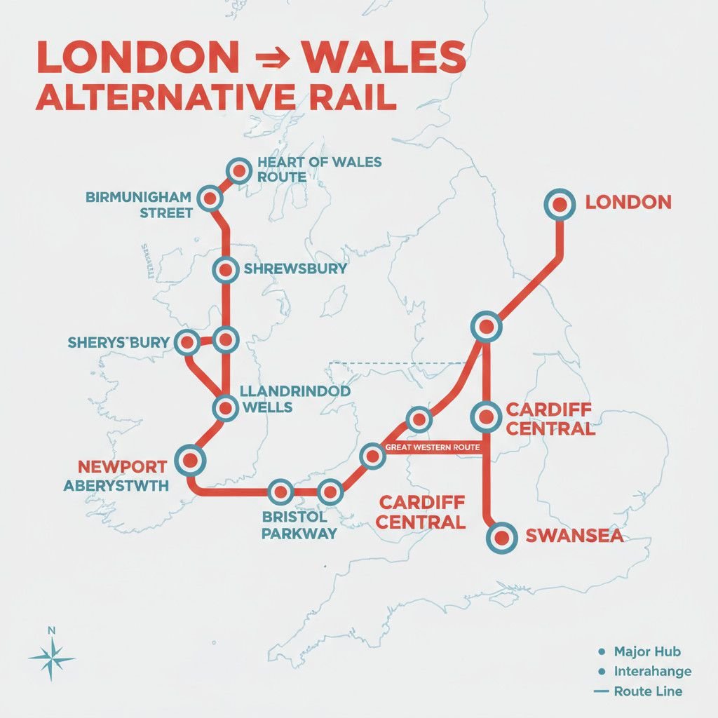 London to Wales Train Tickets