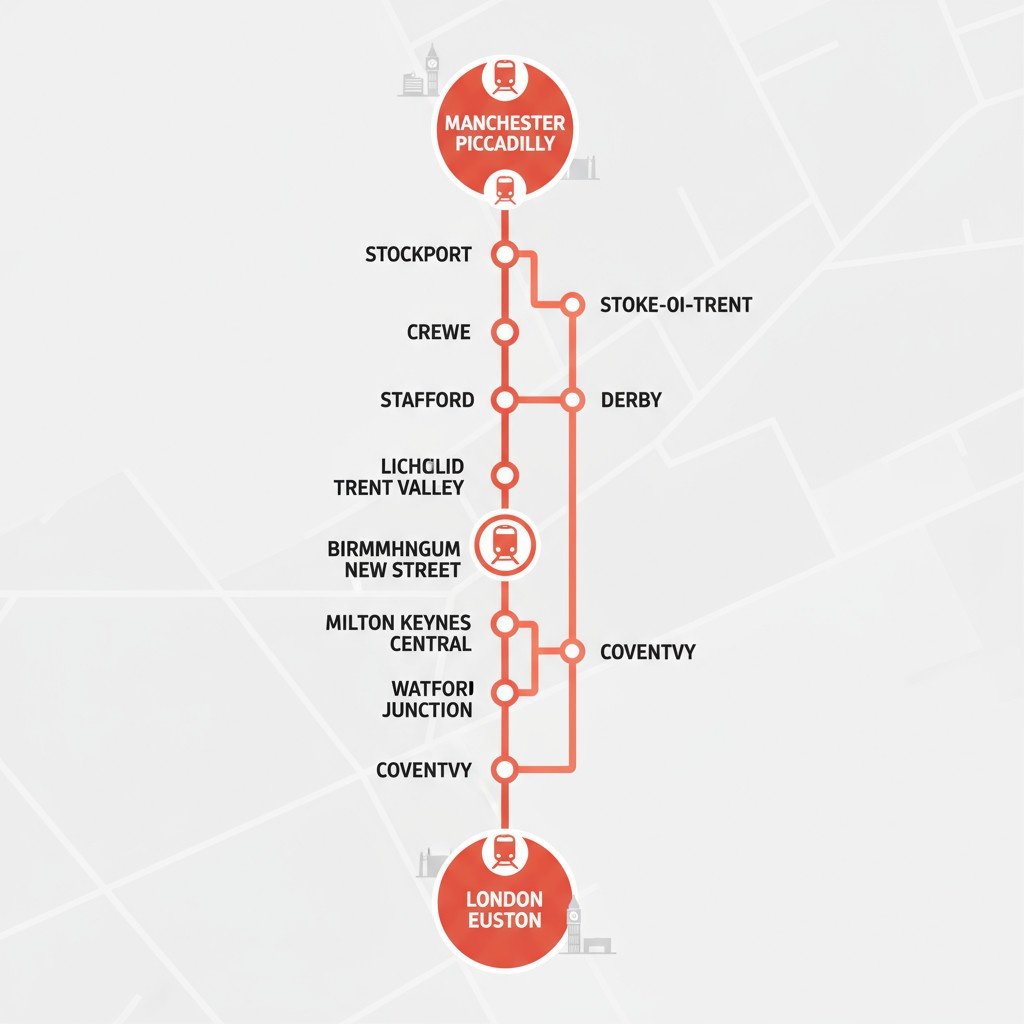 Manchester to London Train Tickets
