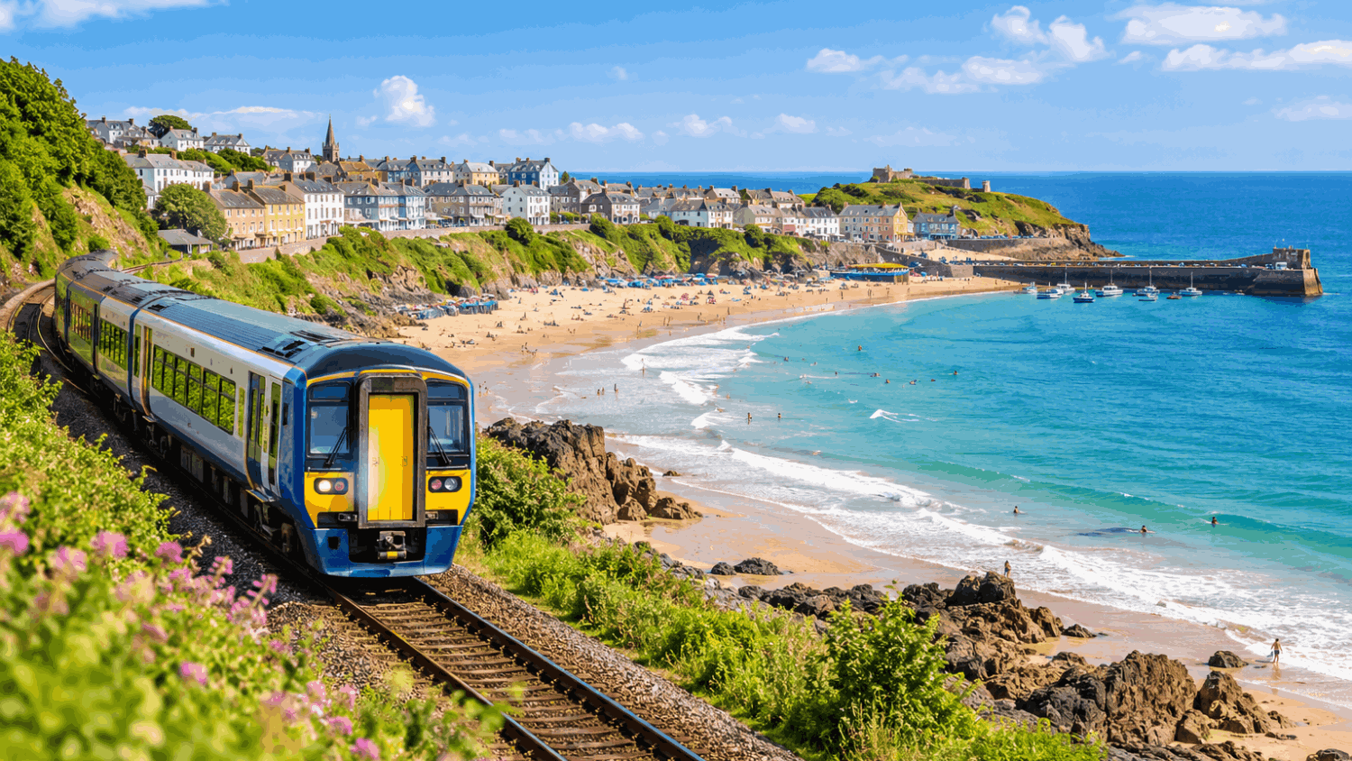 Best Beaches in the UK You Can Easily Reach by Train