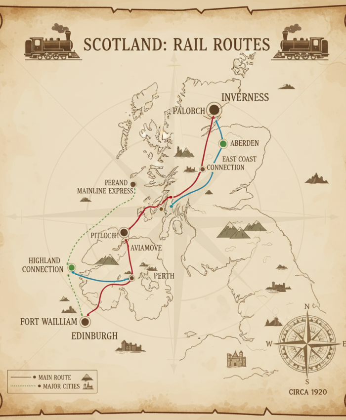 Book Cheap Train Tickets Edinburgh to Inverness