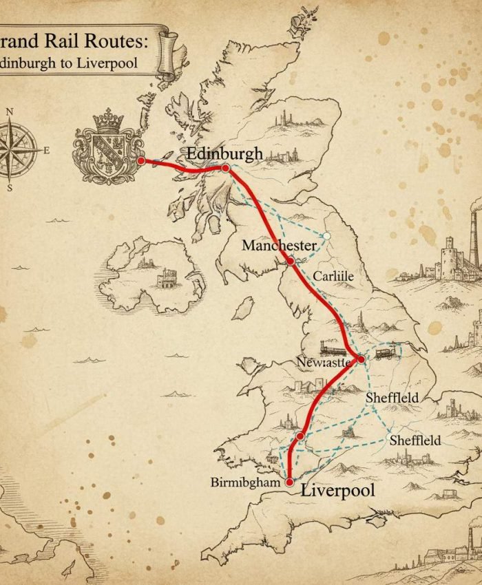 Book Train Tickets Edinburgh to Liverpool