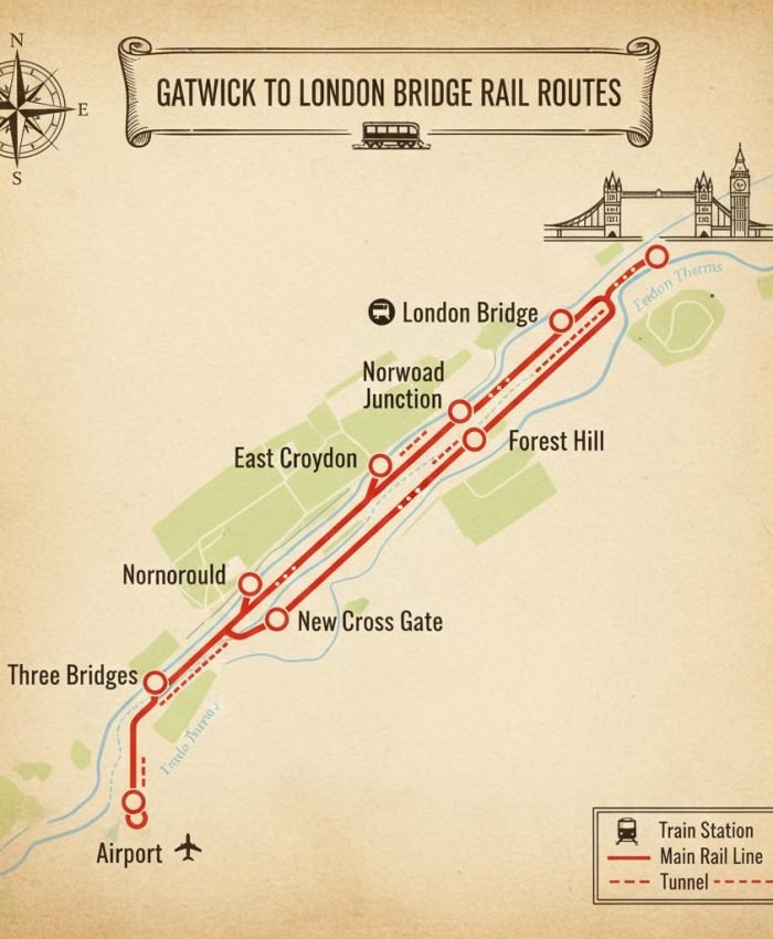 Gatwick to London Bridge Split Train Tickets